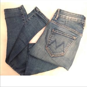 MOTHER denim high waisted looker jeans